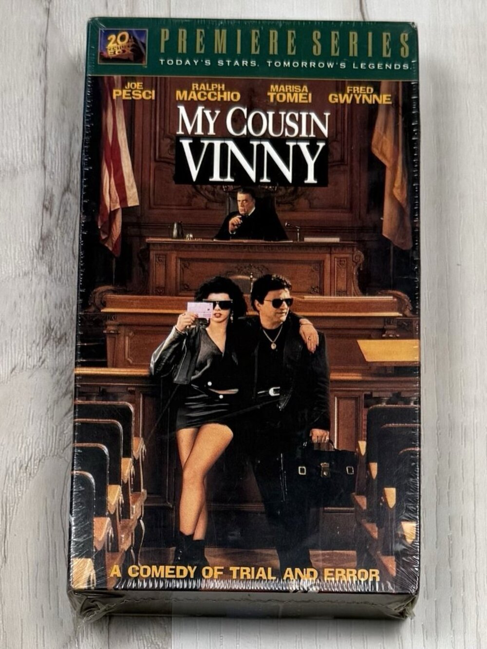 My Cousin Vinny Premiere Series VHS 20th Century Fox 1996 Watermark NIP NEW